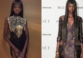 Duckie Thot – темнокожая модель с кукольной внешностью