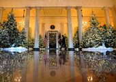 Как украсили Белый дом к Новому году