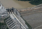 В сеть попало случайное видео прорыва плотины в Колумбии