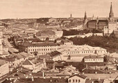 Москва 1867 года: вид с храма Христа Спасителя