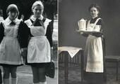 Почему форма советских школьниц выглядит как униформа горничных
