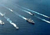 Опубликованы кадры со спутника США, на которых видно, что Китай строит морскую армаду