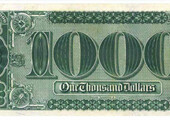 1000-долларовую банкноту продали за 2 млн.долларов