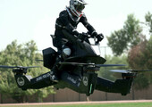 Полиция Дубая пересядет на летающие мотоциклы